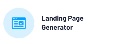 Landing Page icon